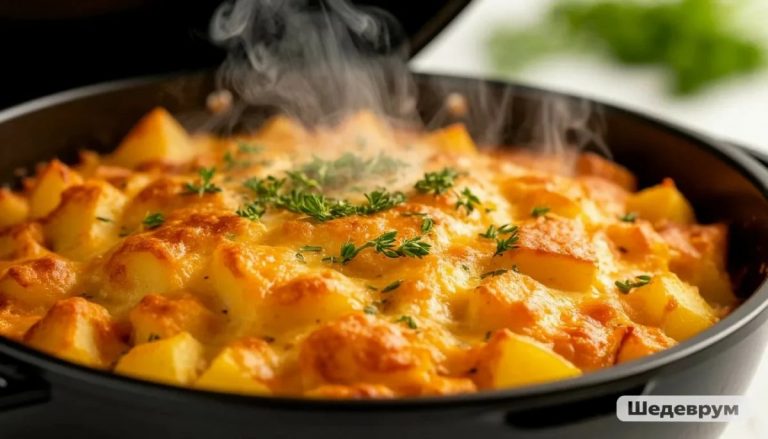 Запеканка картофельная в аэрогриле