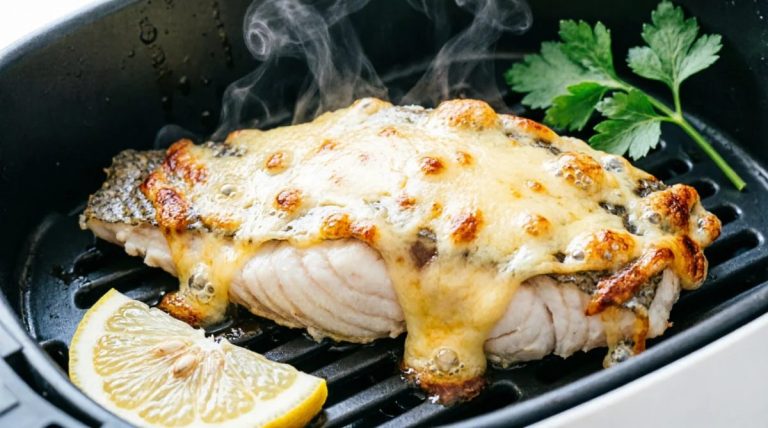 Пангасиус в аэрогриле с сырной корочкой