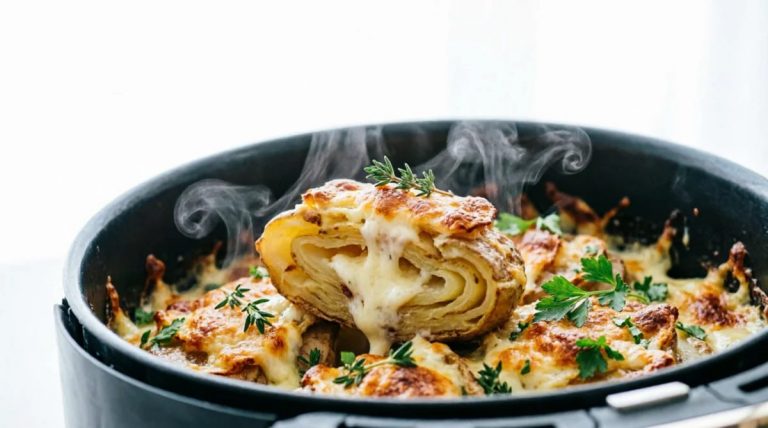 Картофельный гратен в аэрогриле