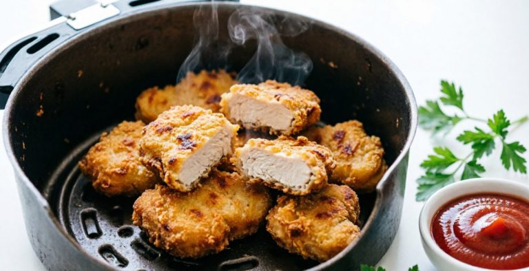 Наггетсы в аэрогриле из курицы