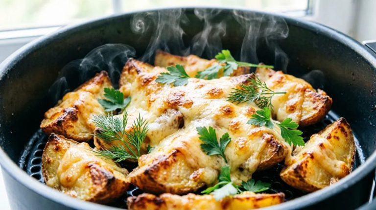 Картофель в аэрогриле с сыром