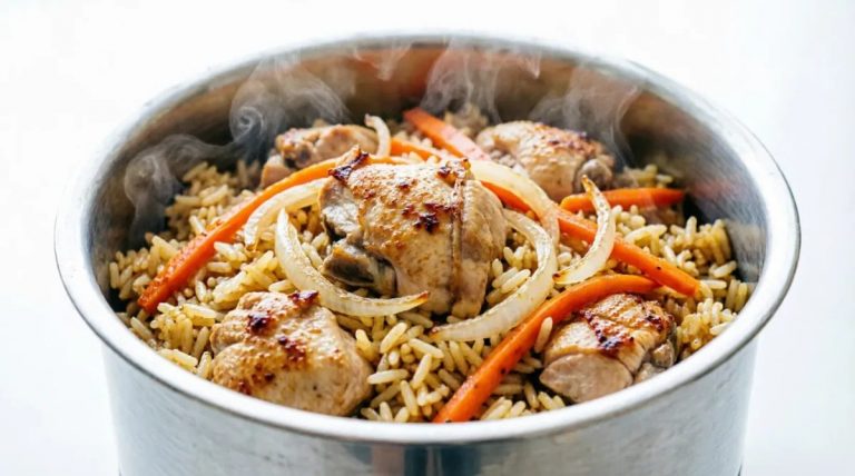 Плов с курицей в мультиварке: рассыпчатый рецепт за 1 час